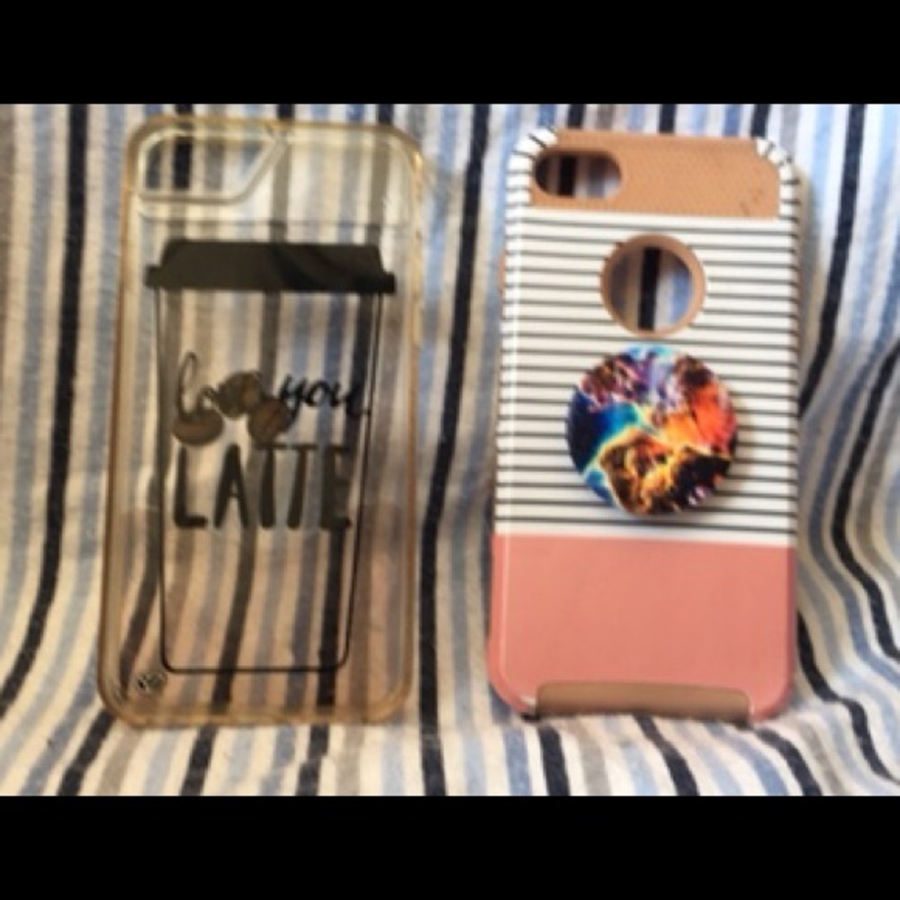Two iPhone cases